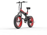 BEZIOR XF200 Electric bicycle Black and Red